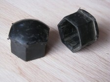 2x  17mm SW17  Orig. Audi VW Radbolzen Abdeckungen Radschrauben Kappen 321601173