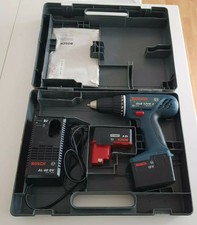 Original Bosch Akku Bohr Schrauber GSR 12 VE-2, 2XAkku+Ladegerät im Koffer 