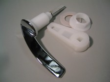 CHROME vorderen Hebel und HUBARM Montage 88mm Spindel