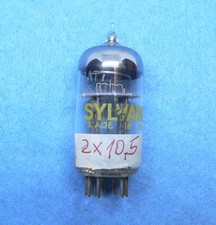 orig.Sylvania 12AT7 ECC81 Vorstufen-Elektronenröhre for tubeamp, well balanced
