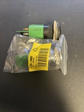 2x Led 22mm Anzeigelampe, ROT, Von RS, 24-36V, 1x Chrom, 1x Schwarz,