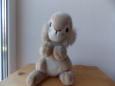 STEIFF Hase RONNY 2961/22 sitzend  beige, Knopf Fahne und Schild  unbespielt TOP