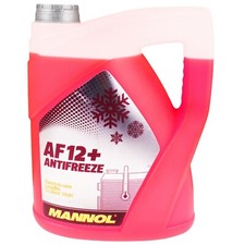 5 LITER MANNOL KÜHLERFROSTSCHUTZ ROT AF12+ G12+ bis -40°C KÜHLMITTEL für VW AUDI
