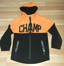 Jacke: Schwarz Orange: Champ: Größe 110