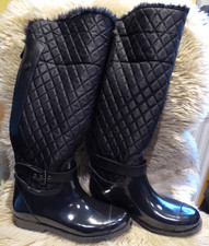 Damen Stiefel GUESS Cicely FL8CIC RUB11 BLACK Grfüttert Gr. 39