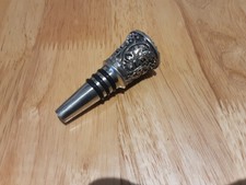 Royal Selengor Weinflaschenstopper Trauben/Blätter Dekorationen sehr schwer