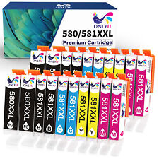 DRUCKER PATRONEN für CANON PGI-580 CLI-581 XXL PIXMA TS6150 TS705 TR8500 TR8550