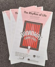 Chor Noten : The Rhytm of Life ( from Sweet Charity); 5 Notenhefte