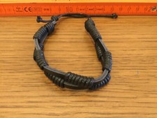 Armband Frauen Herren schwarz mit verstellbarem Umfang