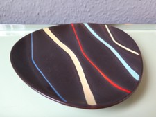 Wächtersbach Keramik Dekor Pisa Schale Platte Teller Entwurf Ursula Fresca 1956