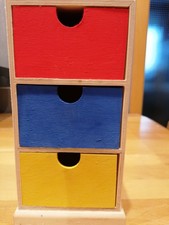 Mini Kommode Schränkchen Schubladen Schmuckschrank  Regal