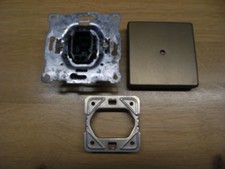 KOPP  VISION bronze UP Unterputz Kreuzschalter mit Wippe Kreuz - Schalter