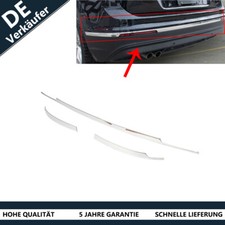 3 tlg Für VW Tiguan 2016-2020 Chrom Stoßstangenleiste Stoßstange Edelstahl 