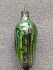 VINTAGE UDSSR WEIHNACHTSGLASORNAMENT - GURKE