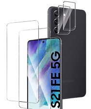 2X Schutzglas ( Display + Kamera ) für Samsung Galaxy S21 FE 5G Panzerfolie 9H