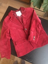 Sehr Hochwertiger Samt Kinder Blazer / Jacke in Gr. 116
