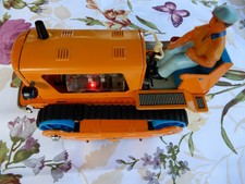 MSB DDR Raupe Blech Spielzeug Raupenschlepper Raube VEB Ostalgie Fahrerfigur 