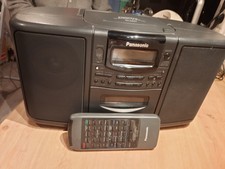 Panasonic Portable Stereo CD System RX-DS303 mit Uhr und FB