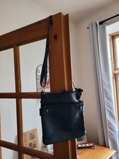 handtaschen damen echtes leder blau wie neu für kl geld l 24 b 22
