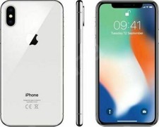 Apple Iphone X 64GB 256GB Silber Grau Handy OhneSimlock fast wie neu Wow ANGEBOT