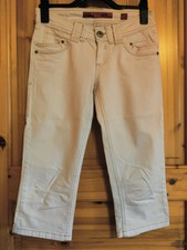 s.Oliver Jeans Catie 7/8-Hose Hellbeige Gr. W 36, 98% Baumwolle, 2% Elasthan