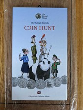 Royal Mint Great British Coin Hunt 50p Album 1997-2017 Neu LEER KOSTENLOSER VERSAND