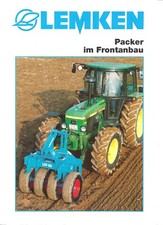 Prospekt Lemken Front-Packer mit John Deere 2850 