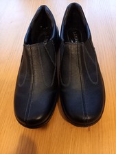 Damen Schuhe, nagelneu, schwarz, Leone comfort, Leder, Gr. 40, Damen bequem