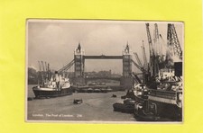 Der Pool of London, Tower Bridge. Schiffe (ho9)