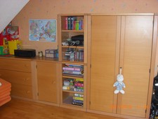 Kinderzimmer Hülsta Buche Echtholzfurnier