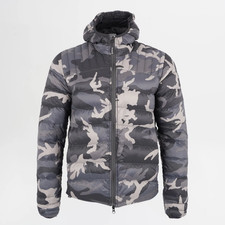 Canada Goose Herren Brookvale Kapuzenpullover schwarz Label UK L Mantel Jacke weiß grau schwarz