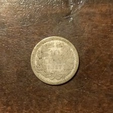 10 Cents 1917 Niederlande Silber Wilhelmina 