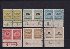 Waagerechte Paare Deutsches Reich mit HAN