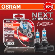 OSRAM HB4 Night Breaker LASER NEXT GENERATION Auto Lampen 150% Helligkeit DUOBOX