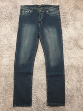Jeans Herren GR. 40 / 54 staight dunkelblau Mastino