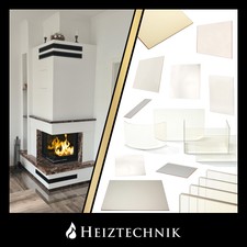 ?Kaminglas Ofenglas Kaminscheibe Ofenscheibe nach Maß Feuerfeste Glaskeramik