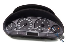 195tkm: BMW E46 Tacho Tachometer Kombiinstrument 320i - 4117729