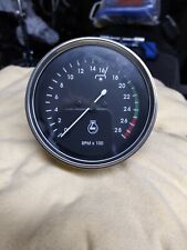 Drehzahlmesser Drehzahlmesser für Dieselmotor mechanisch/Kabel Laufwerk Boot Barkasse Retro