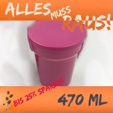 TUPPERWARE® Aloha - Becher mit Deckel 470 ml - lila - NEU - jetzt zugreifen!