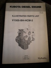 Original Ersatzteilliste zu dem Kubota Dieselmotor V 1505-BH-HCM-2
