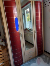 Jugend-, Kinderzimmer, 4-teilig o. Bett, Ahorn, gebraucht