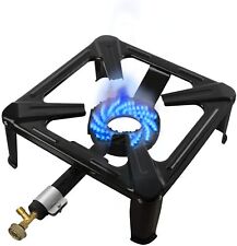 4 Fuss Hockerkocher Gusseisen Gaskocher Gasbrenner Campingkocher Gas 8kw Outdoor