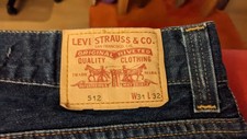 Levi's 512 (rare) Jeans für Herren - Dunkelblau, Gr. W31/L32 