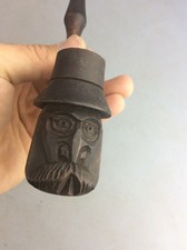 "möglich" geschnitzt Schwarzwald Person Rauchen Pfeife Schiff weltweit