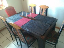 Küchentisch, Eichentisch, Esstisch, Eiche, Alt, Fachwerk