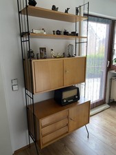 String Standregal danish Design Esche 50er 60er Jahre Möbel