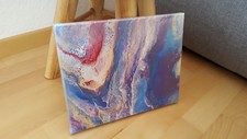 Acrylic Pouring Bild Selbstgemalt  