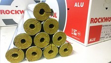 Rockwool RS800 WLG 0,035 Steinwolle Rohrisolierung alukaschiert Rohrschale