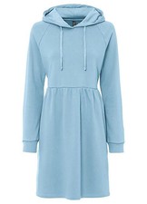 N7°6556 SWEATKLEID IN NEBELBLAU GR. 36 NEU