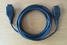 Kabel 3 m mit RS232 Stecker/Kupplung nicht geschirmt
